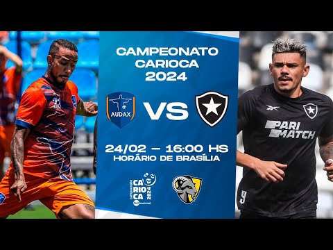 AUDAX X BOTAFOGO | CAMPEONATO CARIOCA | JOGO COMPLETO