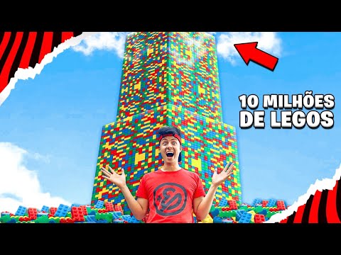 I BUILT THE TALLEST LEGO TOWER IN THE WORLD!