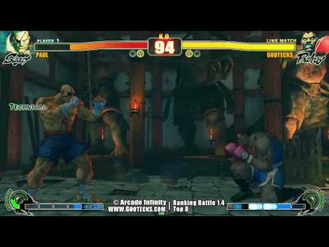 AI SF4 Ranbat 1.4 Grand Final Part 1 - Paul (SA) vs Gootecks (BA)