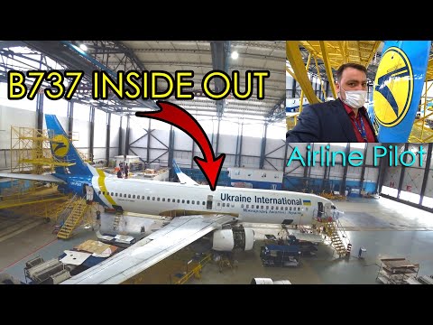 Boeing 737 NG Review By the Airline Pilot | UIA Hangar Maintenance Check | Pilot Vlog