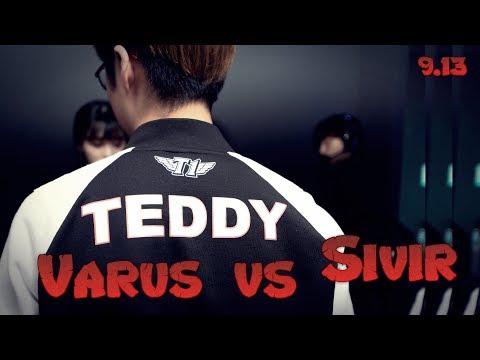 SKT Teddy - Varus vs Sivir Adc - LoL Season 9 KR Ranked | League Of Legends