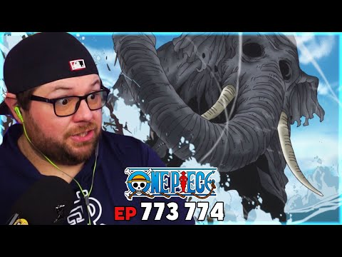 Luffy Hears Zunesha! One Piece Reaction - Episode 773 & 774