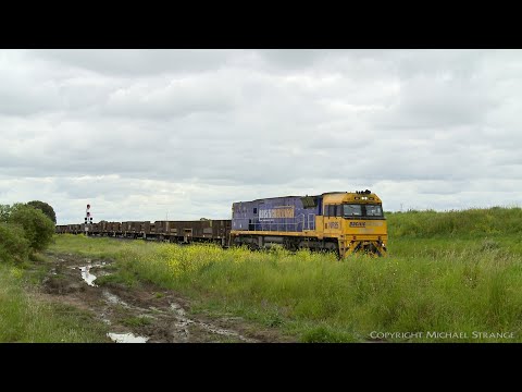 7XM4 Pacific National Steel Train (18/10/2020) - PoathTV Australian Railways
