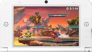 [Super Smash Bros. for Nintendo 3DS Demo] Mega Man CPU Match