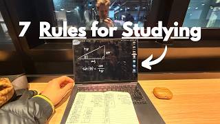 7 Rules to Study & Learn Effectively