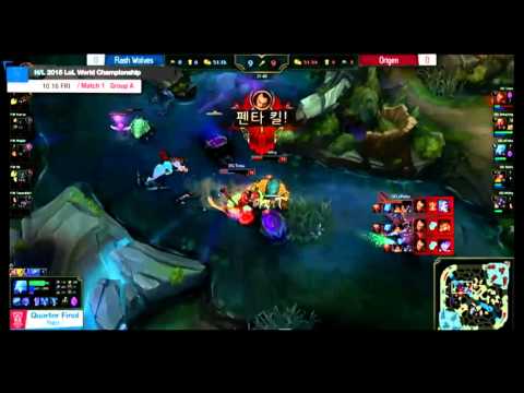 2015 League of Legends World Championship OG Soaz Darius Penta Kill