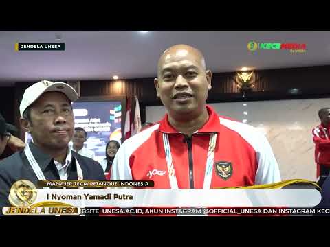 UNESA WINDOW: Indonesian Petanque Athletes' Send-Off at UNESA for the 2025 SEA Games
