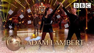 Adam Lambert sings a Queen classic from We Will Rock You - BBC Strictly 2018