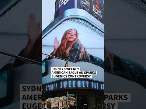 Video Thumbnail: American Eagle 'jeans' campaign starring Sydney Sweeney under fire | AFP