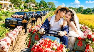 🔥 Forced to Marry a Poor Farmer… She Found Out Her Husband Was a Secret Billionaire 👑#drama #movie
