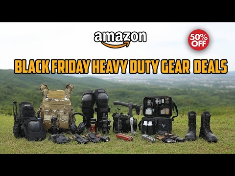Top 20 Heavy Duty Gear Deals on Amazon – Black Friday 2025