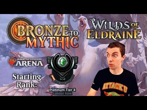 💿 Bronze To Mythic: Episode 9 - Starting Rank: Platinum 4 - (MTG Arena: Wilds Of Eldraine)
