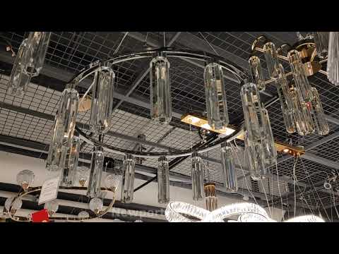 Подвесной светильник NEWPORT 4528+6/S chrome