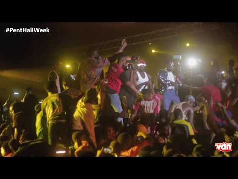 Lord Paper and Bosom Pyung performing at the Pentagon Hall Week