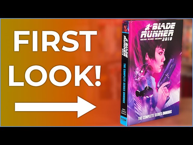 Vídeo relacionado con BLADE RUNNER 2019 COMPLETE SERIES OMNIBUS REG ED HC