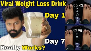 I drink Viral ChiaSeed Weight Loss Drink for 1 Week | Got Shocking Results | English Shadhik Azeez