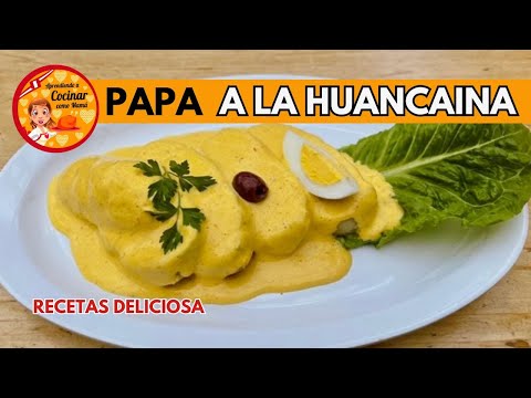 Cómo Preparar Papa a la Huancaína 🍽️ | Receta Fácil y Deliciosa 🇵🇪