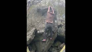 Video thumbnail of Efedra, 7C+. Modřín