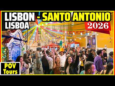 🔴Lisbon's St. Anthony Festival 2026 | Alfama | Portugal