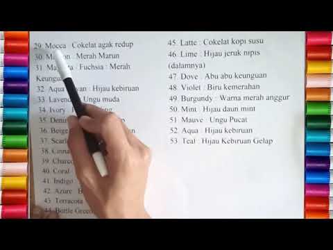 , title : '50 Nama - Nama Warna Dalam Bahasa Inggris dan Artinya Dalam Bahasa Indonesia'