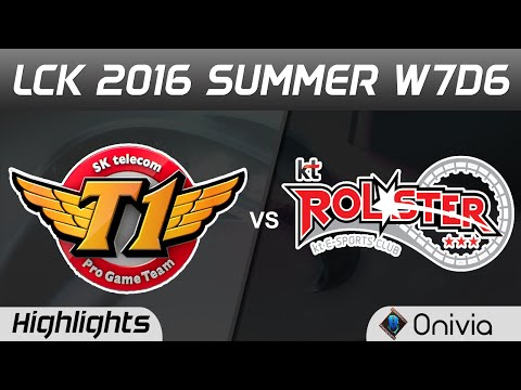 SKT vs KT Highlights Game 3 LCK Champions W7D6 2016 SK Telecom T1 vs KT Rolster