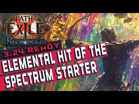 ELEMENTAL HIT OF THE SPECTRUM Deadeye Starter Build [POE 3.24]