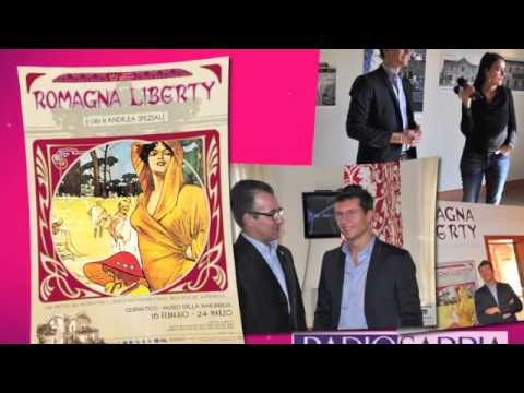 RADIO SABBIA 9.2.2013, intervista a Andrea Speziali, mostra ''Romagna Liberty''