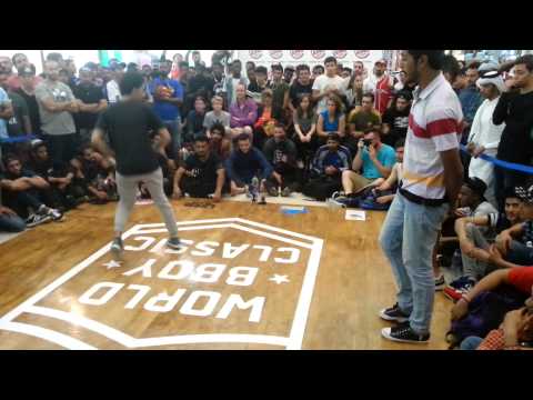 Bboy hell and bboy icez in qatar world bboy Classi