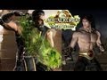 MK Vs DC 8 Liu Kang Vs Shang Tsung Warriors Born In China Liu Kang S Theme