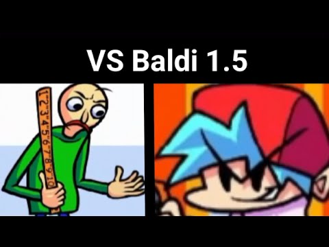 FNF VS Baldi 1.5 mobile download port link pinned in comments
