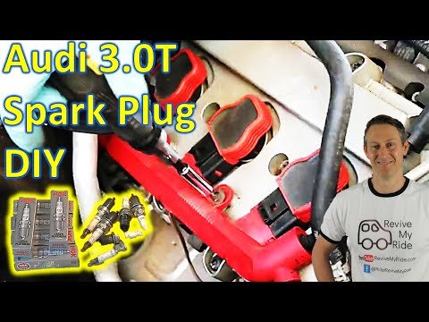 Audi B8 S4 Spark Plug DIY – 3.0T S5 Q5S