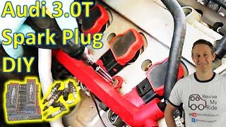 Audi B8 S4 Spark Plug DIY – 3.0T S5 Q5S