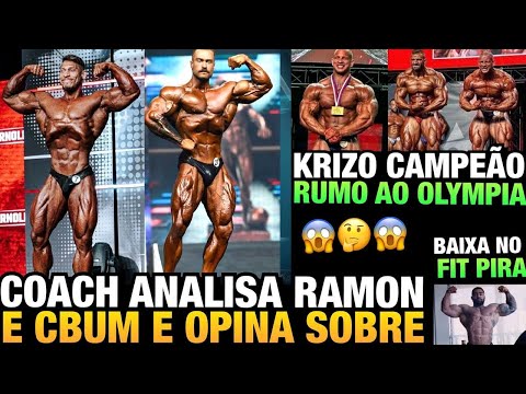 RAMON NÃO VAI SUPERAR CBUM ?? COACH BRASILEIRO OPINA - KRIZO É CAMPEÃO E ESTÁ NO MR OLYMPIA 2022