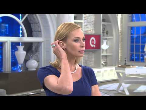 Sterling Silver Freeform Design Threader Earrings by Silver Style with Jennifer Coffey