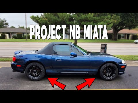 Installing My Dream Wheels on my NB Miata!