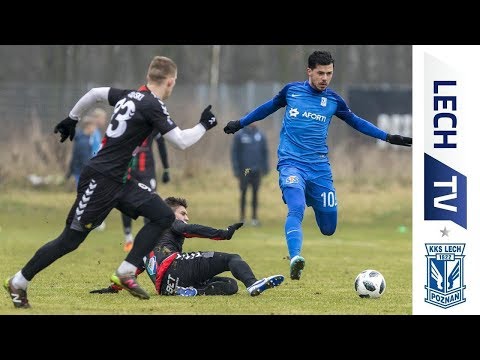 Skrót sparingu Lecha z GKS-em Tychy (2:0)