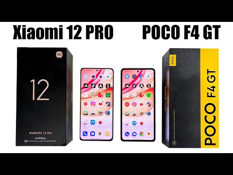 Xiaomi 12 PRO vs POCO F4 GT SPEED TEST