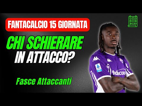 Gli ATTACCANTI in ordine di APPETIBILITÀ🚦15 GIORNATA Fantacalcio👉DIVISIONE in FASCE