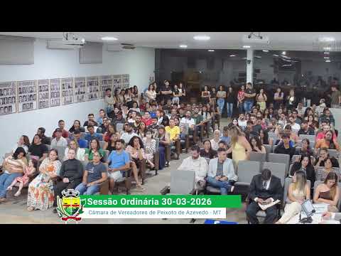 Imagem - Sessão Ordinária de 30 de março de 2026