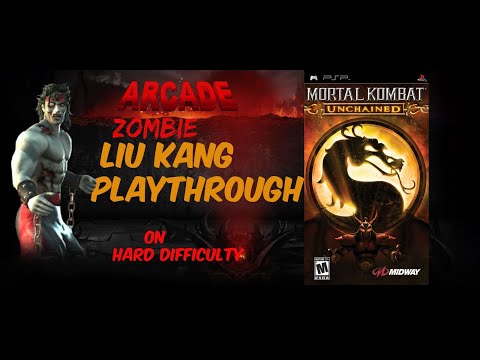 Mortal Kombat:Unchained (Deception)Zombie Liu Kang  Arcade Ladder  Hard [No Match Lost ]