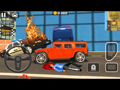 🆎🛑Police Red Drift Car Driving Games Viedos2022-Android Gameplay