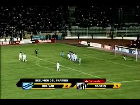 BOLÍVAR 2 -- 1 SANTOS F.C. todos los goles