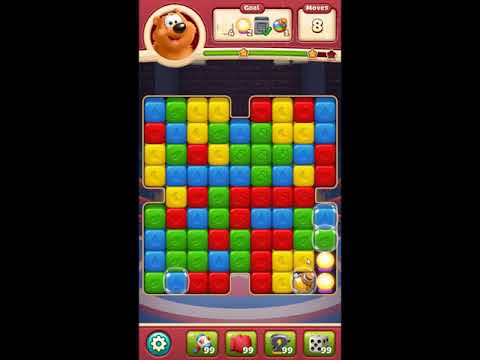 Toon Blast Level 4945 - NO BOOSTERS 🐻🐺🐱 | SKILLGAMING ✔️