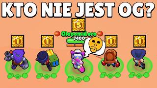7 OG GRACZY VS 2 UKRYTE SEZONÓWKI w BRAWL STARS!