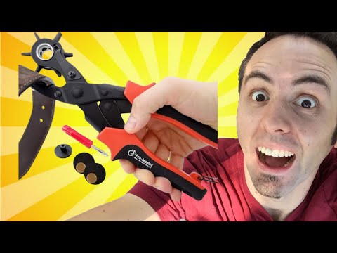 Testing Pro-Master Professional Leather Hole Puncher Tool