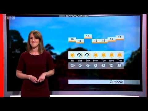 Alex Osbourne BBC South West news lunchtime weather 09.20.2018