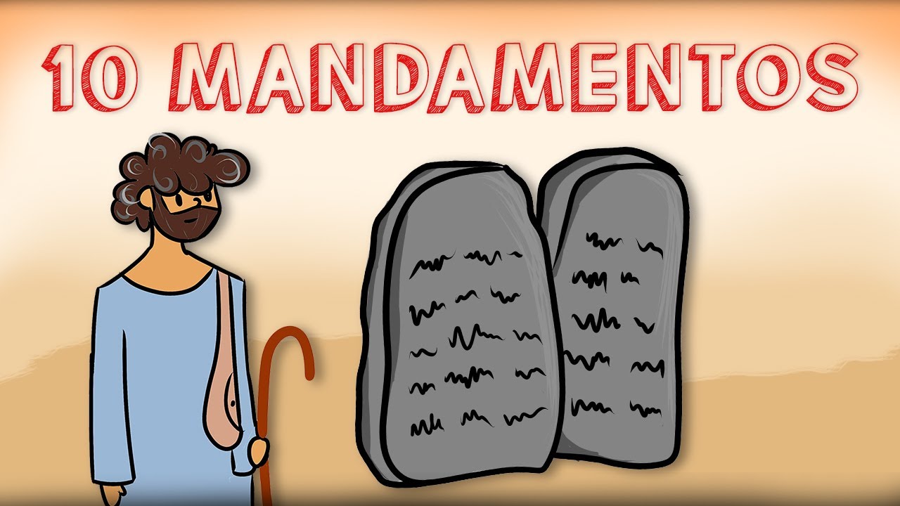 História Bíblica Para Crianças: OS 10 MANDAMENTOS