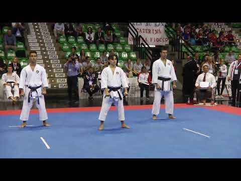WSKA 2017 Junior men team kata final