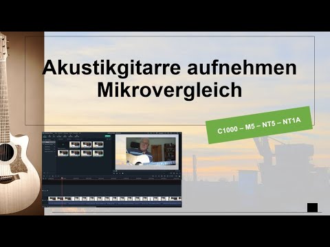 Akustikgitarre aufnehmen - Mikrofonvergleich