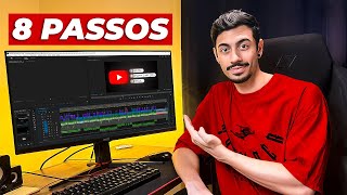 Como editar vídeos para youtube do zero | GUIA COMPLETO PARA INCIANTE